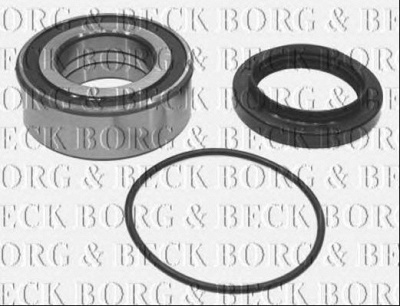 BORG & BECK bwk407 -  Комплект подшипника ступицы колеса